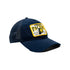 Adult Indiana Pacers 9Forty Plate Hat in Navy by New Era - Angled Right Side View
