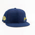 Adult Indiana Pacers 23-24' Draft 59Fifty Hat by New Era In Blue - Angled Right Side View