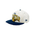 Adult NBA All-Star 2024 Indianapolis 9FIFTY Hat in White by New Era - Angled Left Side View