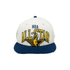 Adult NBA All-Star 2024 Indianapolis 9FIFTY Hat in White by New Era - Front View