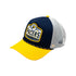 Adult Indiana Pacers Patch Rally Drive 9Forty Hat in White by New Era - Angled Left Side View
