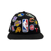 Adult NBA All-Star 2024 Indianapolis All Team 59FIFTY Hat in Black by New Era - Front View