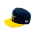 Youth NBA All-Star 2024 Indianapolis Logoman Star 9FIFTY Hat in Navy by New Era - Angled Left Side View