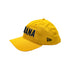 Adult Indiana Pacers 23-24' Statement 9Twenty Hat in Gold by New Era - Angled Right Side View