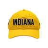 Adult Indiana Pacers 23-24' Statement 9Twenty Hat in Gold by New Era - Front View