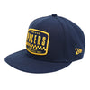 Youth NBA All-Star 2024 Indianapolis Patch 9FIFTY Hat in Navy by New Era - Angled Left Side View