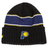 Adult NBA All-Star 2024 Indianapolis Knit Hat in Navy by New Era - Back View
