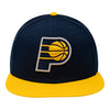Adult Indiana Pacers Primary Logo Two-Tone 59Fifty Hat in Navy by New Era - Front View
