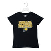 Youth Girls Indiana Pacers Flip Sequins Short Sleeve T-Shirt in Navy by New Era