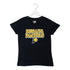 Youth Girls Indiana Pacers Flip Sequins Short Sleeve T-Shirt in Navy by New Era - Front View