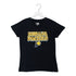 Youth Girls Indiana Pacers Flip Sequins Short Sleeve T-Shirt in Navy by New Era - Front View