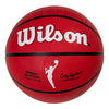 Indiana Fever '24 Rebel Full Size Basketball in Red by Wilson - Back View