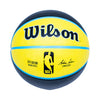 Indiana Pacers 23-24' CITY EDITION Full Size Basketball in Black by Wilson - Wilson Logo View