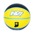Indiana Pacers 23-24' CITY EDITION Full Size Basketball in Black by Wilson - City Edition Logo View