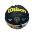 NBA All-Star 2024 Indianapolis Full Size Money Ball Basketball in Navy by Wilson - Indianapolis ASG Logo View