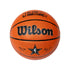 NBA All-Star 2024 Indianapolis Full Size Replica Game Basketball in Orange by Wilson - All Logo View