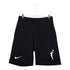 Adult Indiana Fever WNBA Logowoman Club Fleece Short by Nike In Black - Front View