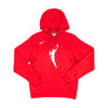 Adult WNBA Logo Woman Hooded Sweatshirt in Red by Nike