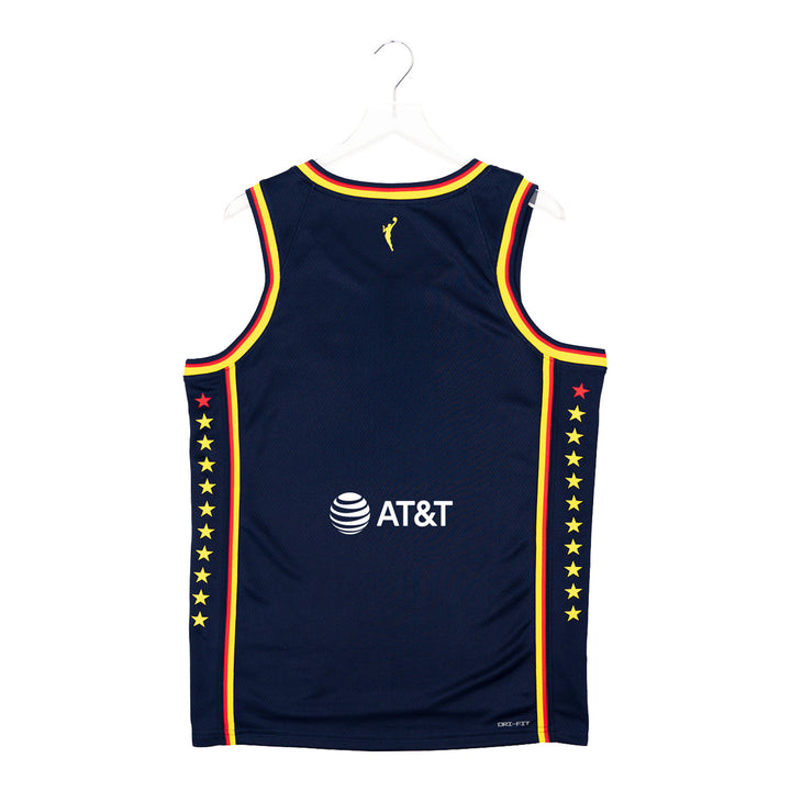 Adult Indiana Fever Explorer Edition Custom Swingman Jersey in Navy by Nike