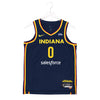 Adult Indiana Fever #0 Kelsey Mitchell Explorer Swingman Jersey by Nike - Front View