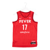 Adult Indiana Fever #17 Erica Wheeler Rebel Swingman Jersey by Nike - Front View