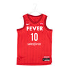 Adult Indiana Fever #10 Lexie Hull Rebel Swingman Jersey by Nike - Front View