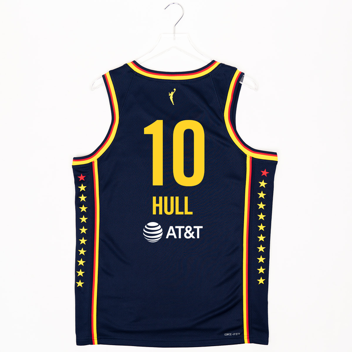 Youth Indiana Fever #10 Lexie Hull Explorer Swingman Jersey in Navy by Nike