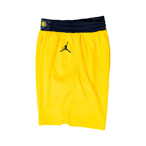 Adult Indiana Pacers Statement Swingman Shorts by Jordan - Left Side View