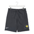 Adult Indiana Pacers Primary Logo Club Fleece Short in Charcoal by Nike - Front View
