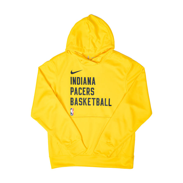 Adult Indiana Pacers 23-24' Spotlight Hooded Fleece in Gold by Nike