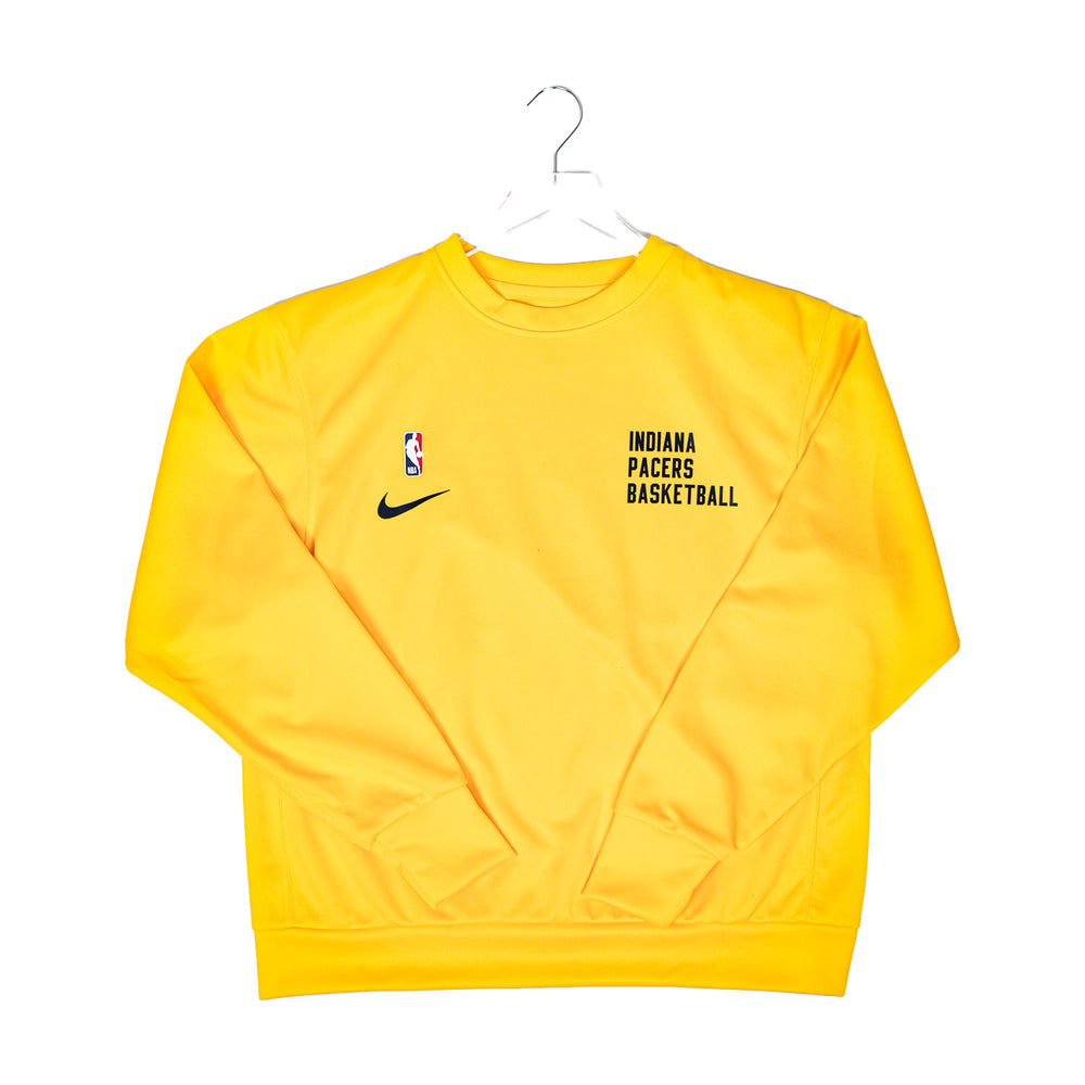 Indiana Pacers Fanatics Branded Hard Color Graphic Crew Sweatshirt - Mens