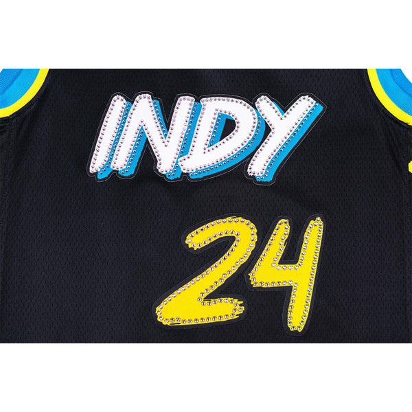 Adult Indiana Pacers 23-24' CITY EDITION Swarovski® Swingman Jersey by Nike