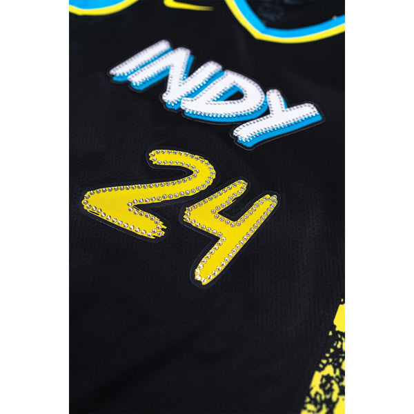 Adult Indiana Pacers 23-24' CITY EDITION Swarovski® Swingman Jersey by Nike