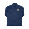 Adult Indiana Pacers Primary Logo 1/4 Zip Intensity Pullover in Navy by Nike