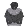 Adult Indiana Pacers Wordmark Logo Windrunner Full-Zip Jacket in Black by Nike