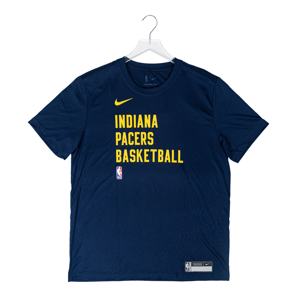 Indiana Pacers Fanatics Branded Noches Ene-Be-A Authentic Long Sleeve Shooting  Shirt - Black/Heathered Gray