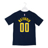Youth Indiana Pacers #00 Bennedict Mathurin Icon Name and Number T-shirt by Nike