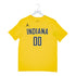 Adult Indiana Pacers #00 Bennedict Mathurin Statement Name and Number T-shirt by Jordan - Front View