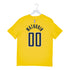 Adult Indiana Pacers #00 Bennedict Mathurin Statement Name and Number T-shirt by Jordan - Back View