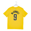 Adult Indiana Pacers #9 T.J. McConnell Statement Name and Number T-shirt by Jordan