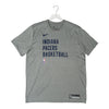 Adult Indiana Pacers 23-24' Short Sleeve Practice T-shirt in Grey by Nike