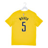 Adult Indiana Pacers #5 Jarace Walker Statement Name and Number T-shirt by Jordan