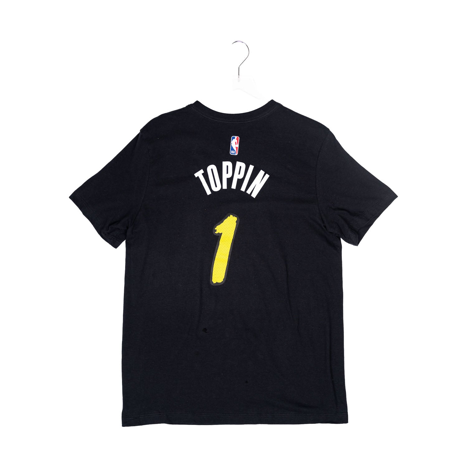 Adult Indiana Pacers #1 Obi Toppin 23-24' CITY EDITION Name and Number