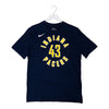 Adult Indiana Pacers #43 Pascal Siakam Icon Name and Number T-shirt by Nike In Blue - Front View