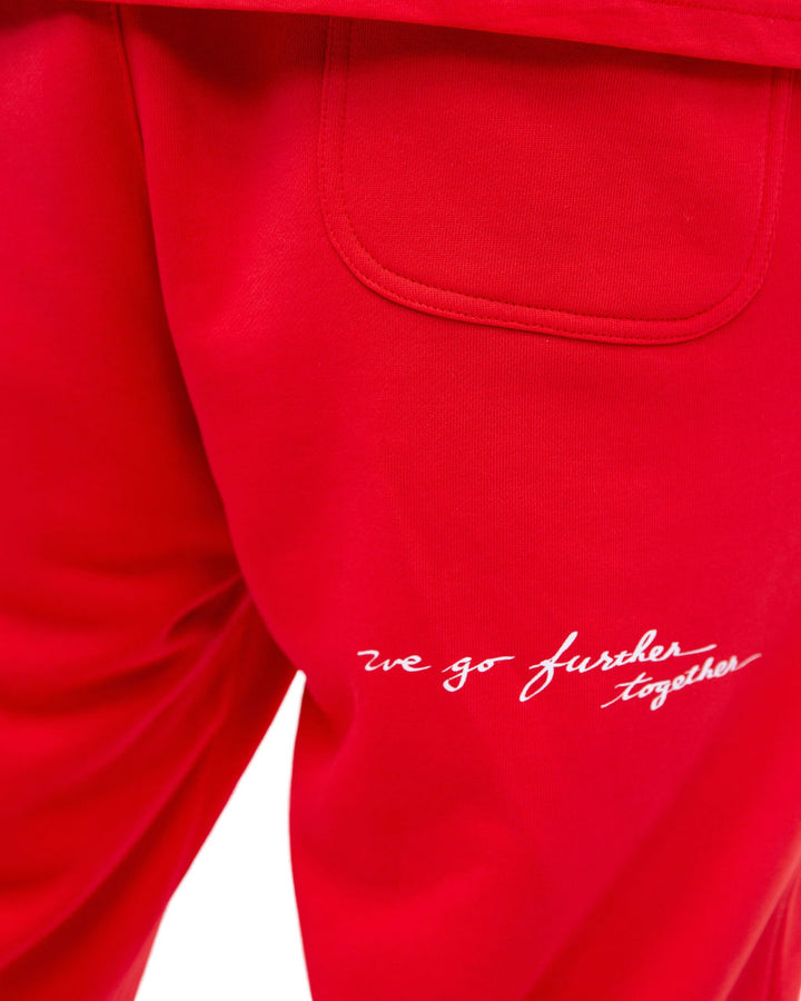 Adult Indiana Fever Red Out Jogger Sweatpants in Red by 9 COMMONS