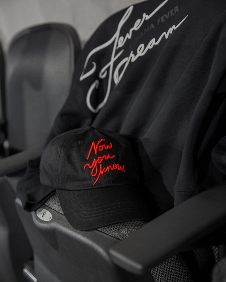 Adult Indiana Fever Now You Know Hat in Black by 9 COMMONS