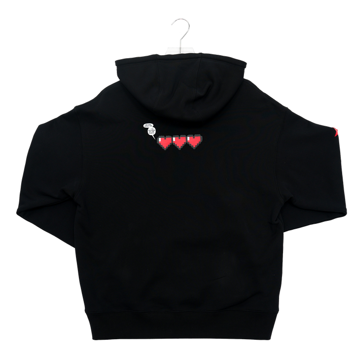 Adult Indiana Fever Basketball Hero Hoodie in Black by 9 COMMONS