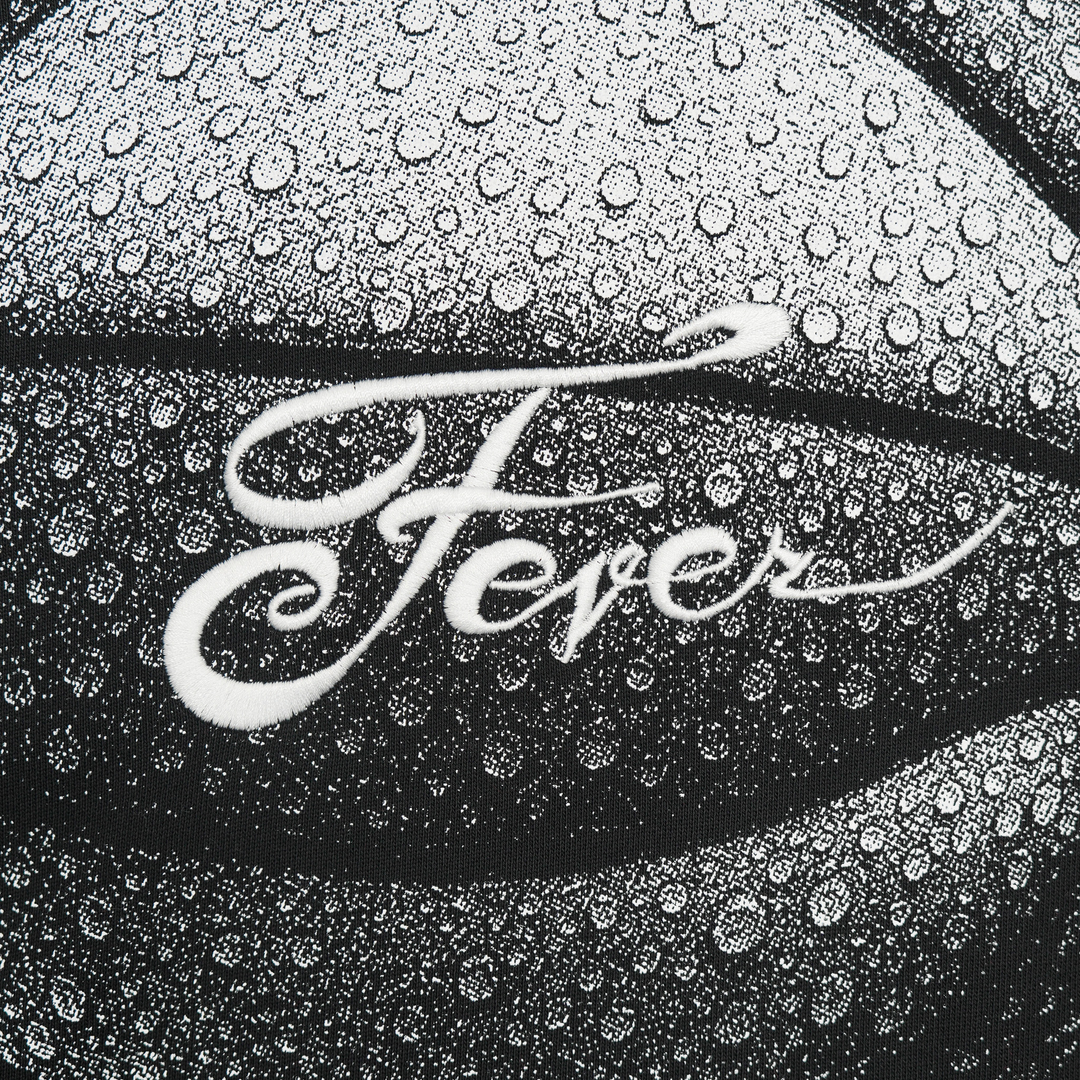 Adult Indiana Fever Basketball Hero Hoodie in Black by 9 COMMONS