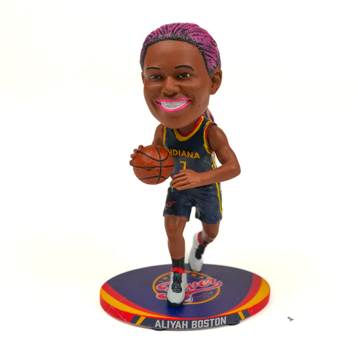 Indiana Fever Aliyah Boston #7 5in Mini Superstar Bobblehead in Navy by FOCO