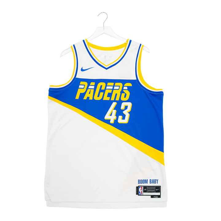 Adult Indiana Pacers #43 Pascal Siakam 25-26' CITY EDITION Swingman Jersey in White by Nike